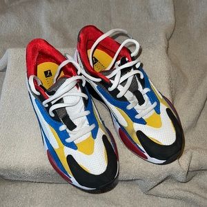 PUMA RS-X Boy Shoes Size 3 (Multi-Colored)